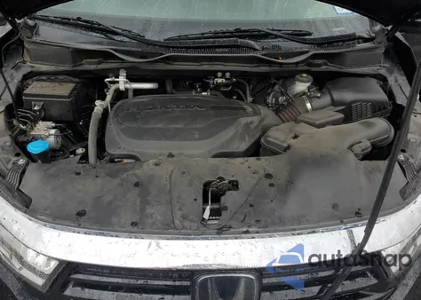 2022 Honda Odyssey Touring from USA, damaged, VIN 5FNRL6H85NB000614